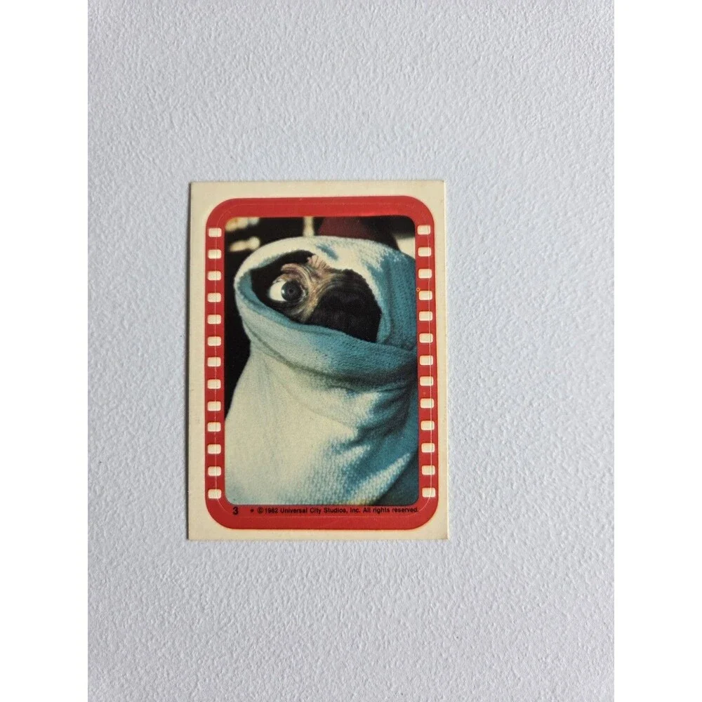 1982 Topps E.T. The Extra-Terrestrial Movie Cards Lot Of 24 Cards Plus Stickers